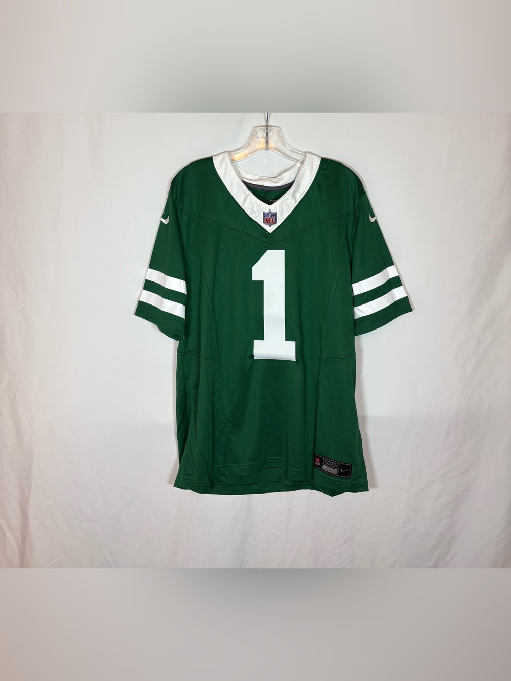 Nike New York Jets #1 Gardner Vapor Fuse Green Football Jersey M